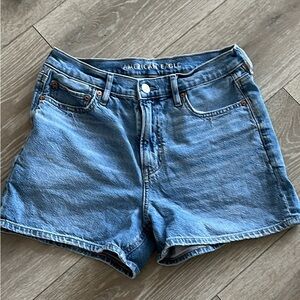 American Eagle Outfitters Women's Light Blue Jean Shorts